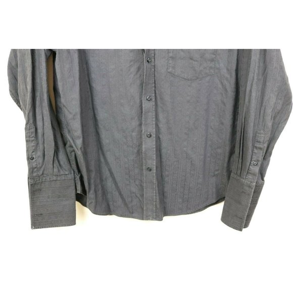Bugatchi Uomo Mens Shirt Long Sleeve Button Up L - Picture 4 of 7